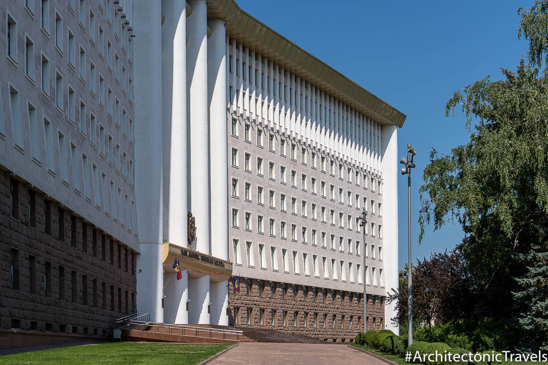 Parliament of the Republic of Moldova in Chisinau, Moldova
