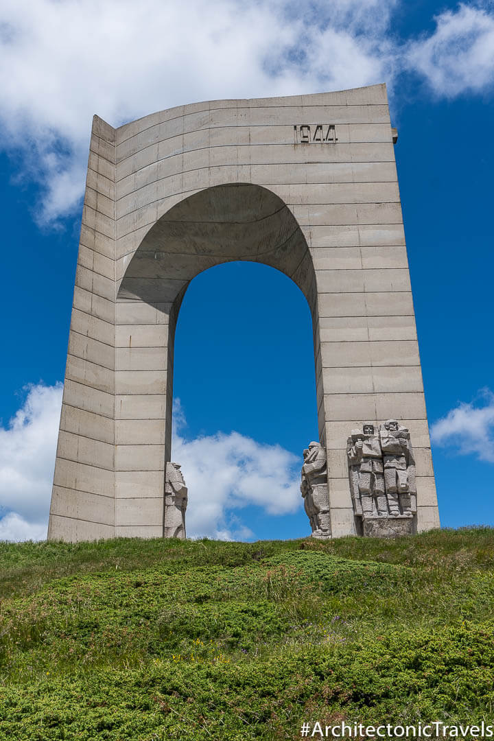 Arc of Liberty Monument Beklemeto Pass Bulgaria-3