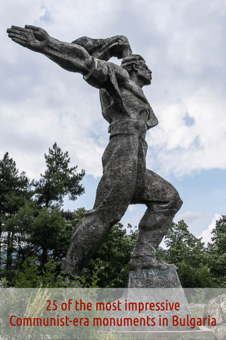 In photos - twenty-five of Bulgaria’s most striking communist-era monuments and memorials #travel #communist #europe #balkans