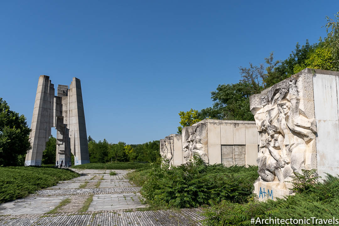 Pantheon of the Immortality in Razgrad, Bulgaria | Socialist monument | former Eastern Bloc