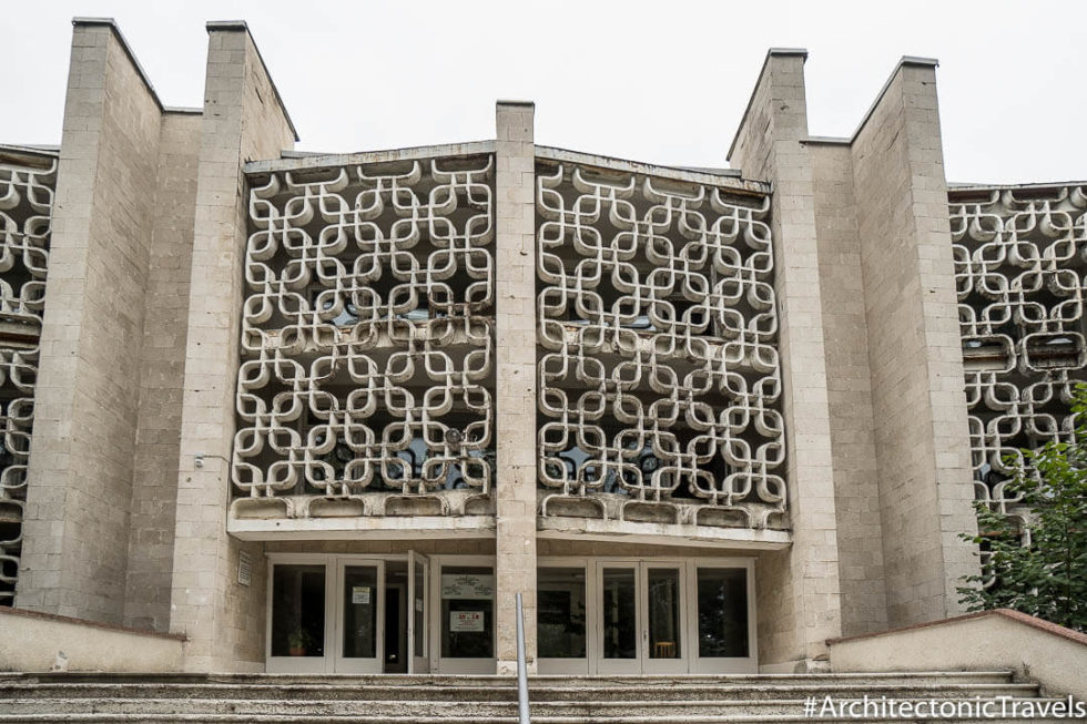 Central Library of Bender in Bendery, Pridnestrovie (Transnistria)