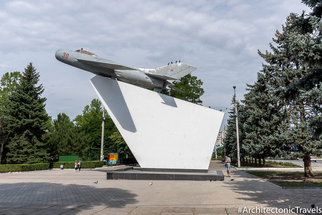 Monument to Warriors-Aviators Tiraspol Transnistria