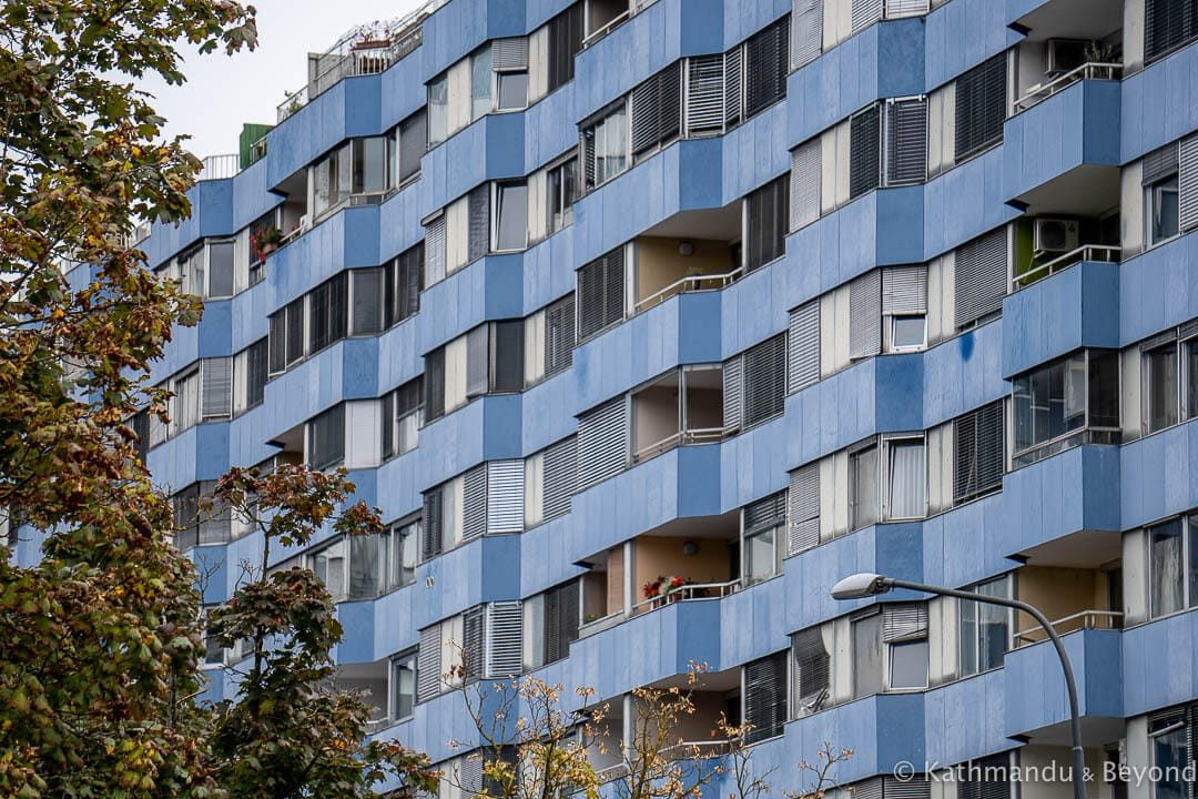 Apartment Building in Ljubljana, Slovenia Socialist architecture