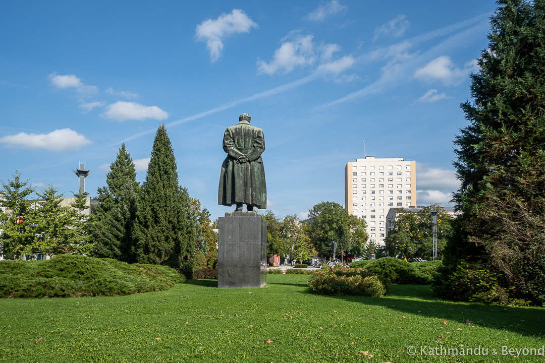 Monument to Josip Broz Tito Tito Square Velenje Slovenia-7