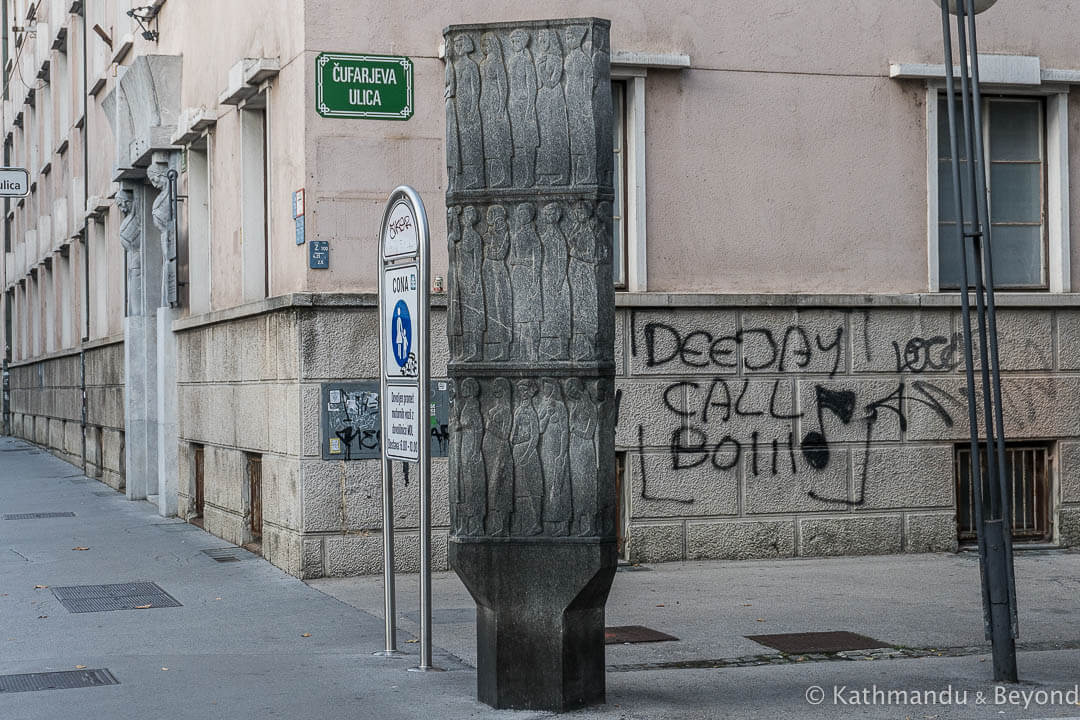 Monument to Women and Anti-fascism Ljubljana Slovenia-2