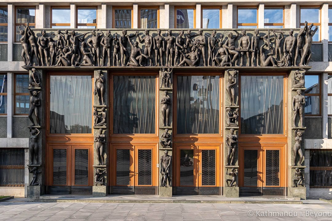 National Assembly Building of Slovenia Republic Square Ljubljana Slovenia-14