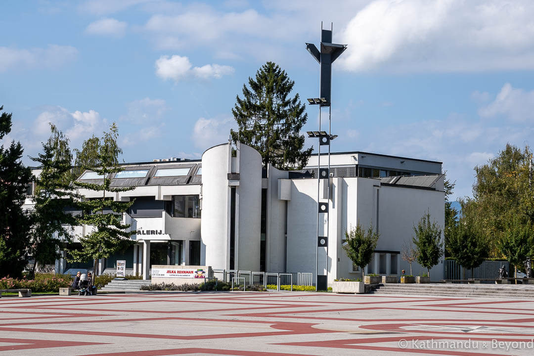 Public Institution Gallery Velenje in Velenje, Slovenia | Modernist | Socialist architecture | former Yugoslavia