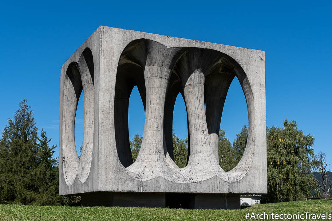 Monument on Freedom Hill in Ilirska Bistrica, Slovenia | Spomenik | Socialist monument | former Yugoslavia