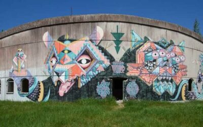 In Photos: Street Art in Abandoned Buildings