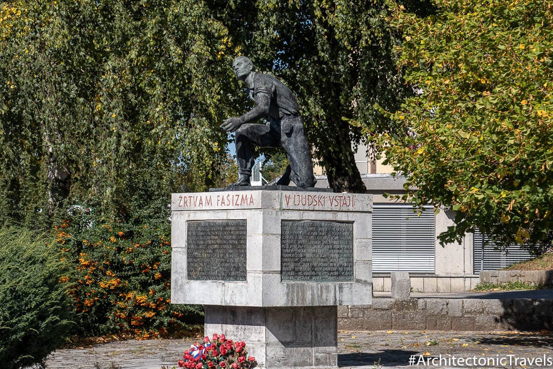 Memorial to Victims of Fascism Cerknica Slovenia