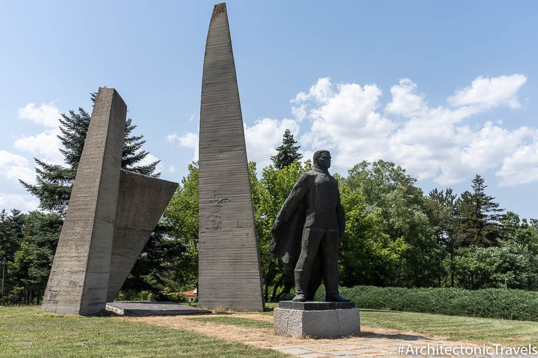 Monument to the Dead in the Fatherland War Dobrich Bulgaria