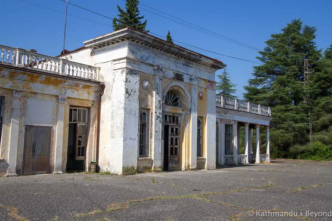 Bzypta Railway Station Bzypta Abkhazia-2