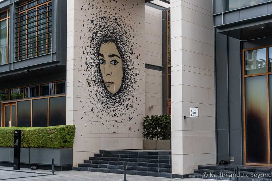 Let her be Free by ICY and SOT City Walk Street Art Dubai, United Arab Emirates 1