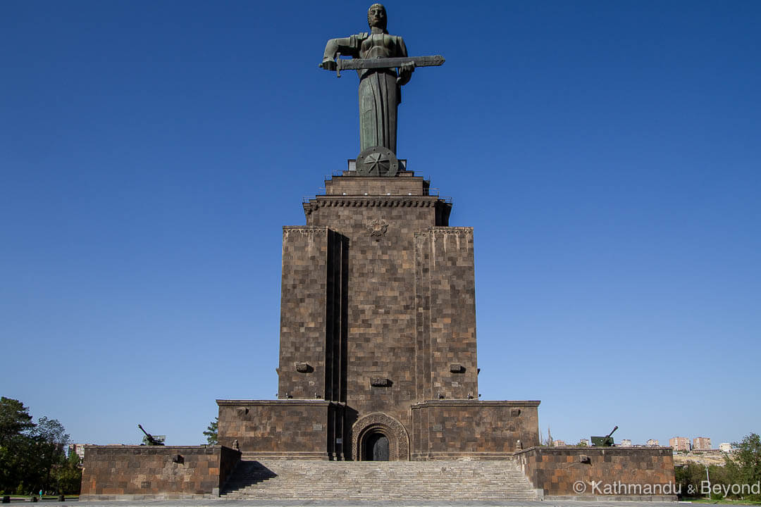 Mother Armenia Statue Victory Park Yerevan Armenia (2)