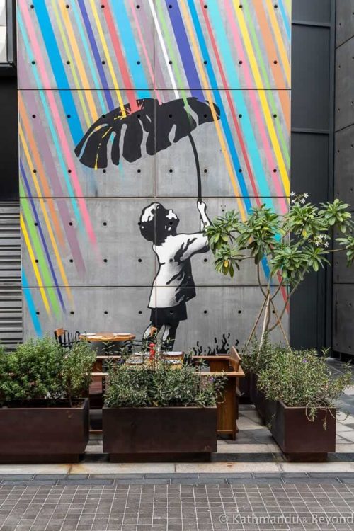 Not Everything is so Black & White by Eelus, City Walk Street Art Dubai, United Arab Emirates