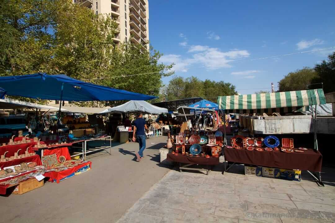 Vernissage Market Yerevan Armenia