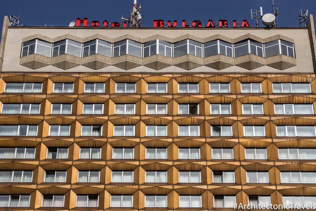 Hotel Bulgaria in Burgas, Bulgaria | Modernist | Socialist architecture | former Eastern Bloc