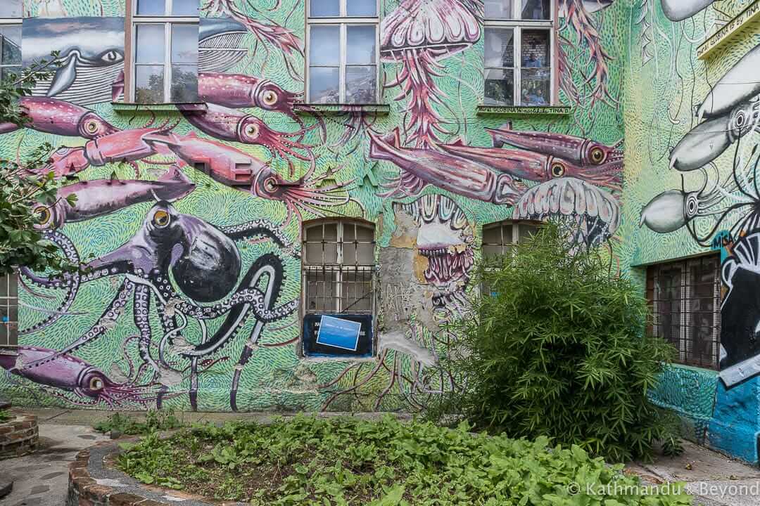 Street Art at Metelkova, Ljubljana, Slovenia