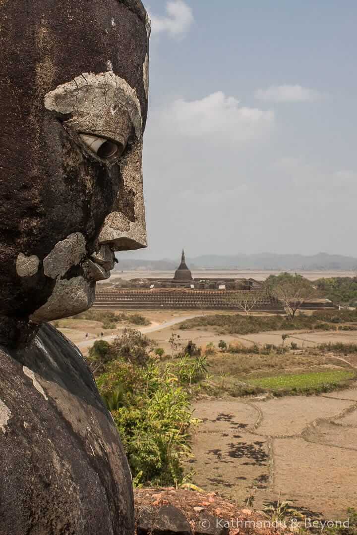 Peisi Daung Paya Mrauk U Burma (Myanmar) 5