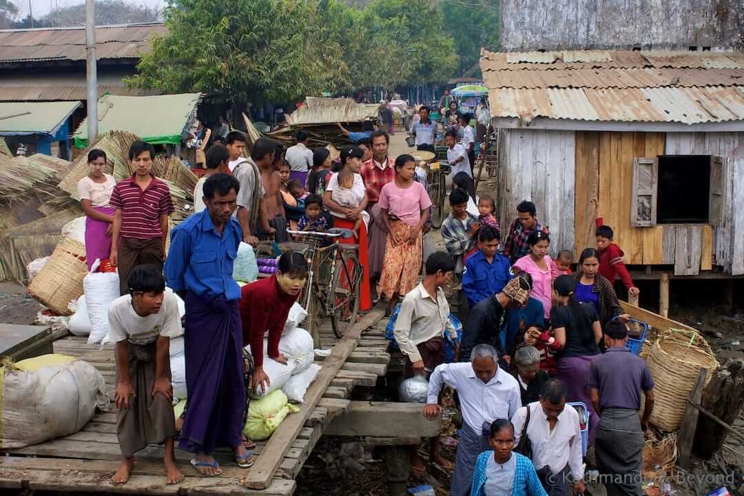 Sittwe to Mrauk U boat Burma (Myanmar) 4