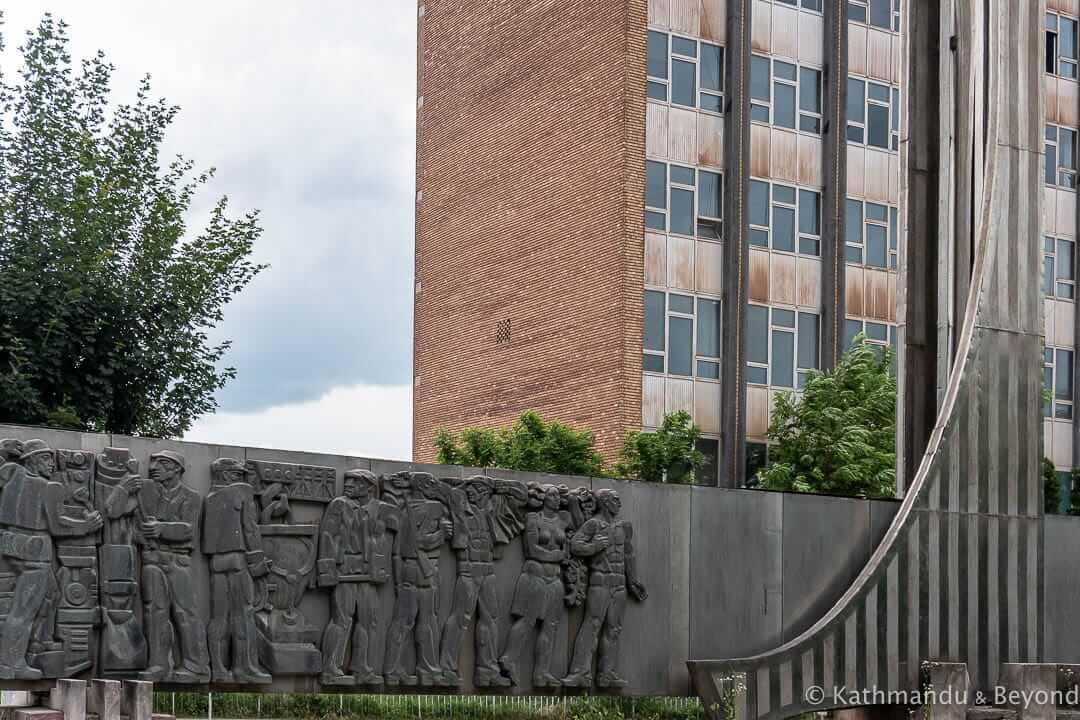 Steelworks Monument Hunedoara Romania-9