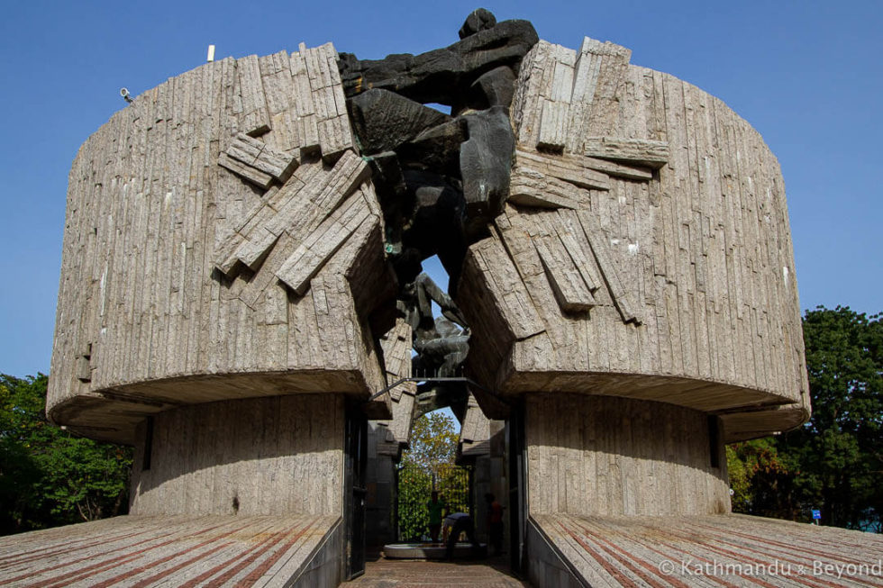 The Pantheon In Burgas Bulgaria Socialist Monument