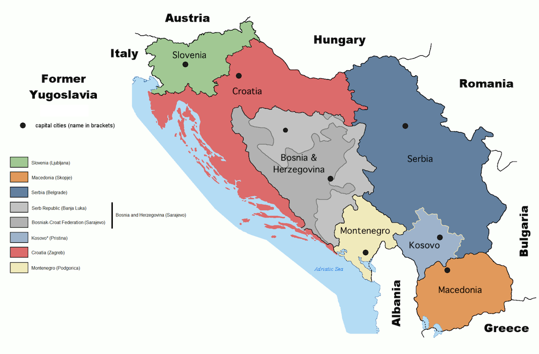 Former Yugoslavia 2008