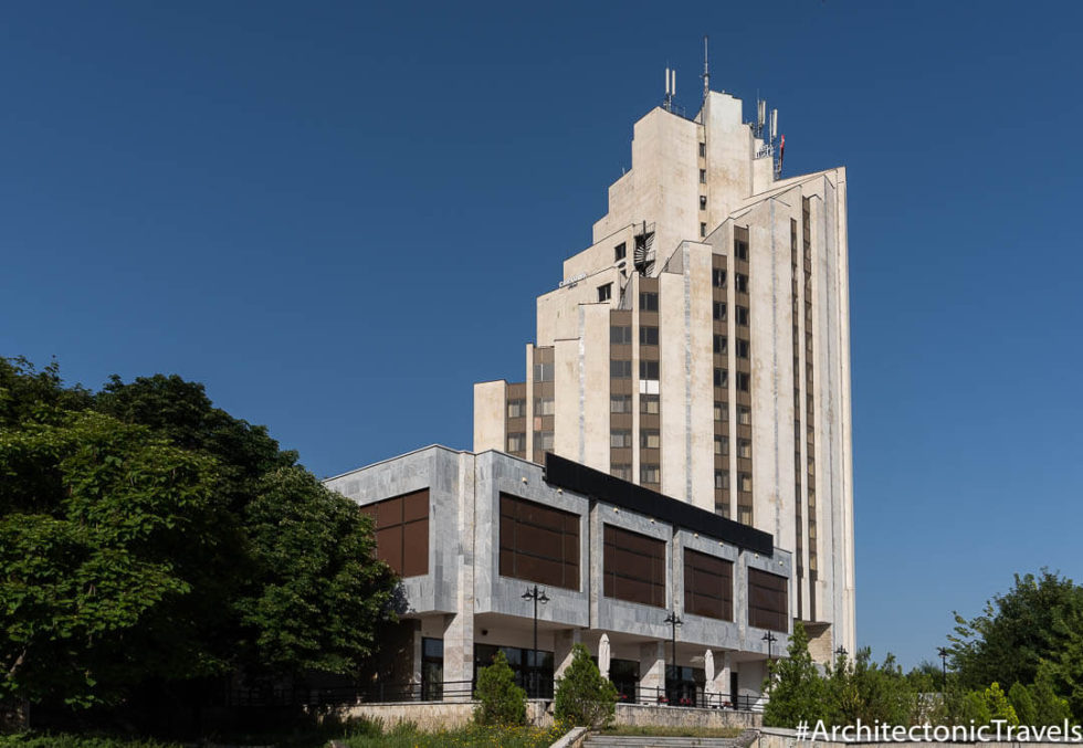 Cartoon Hotel in Razgrad, Bulgaria | Socialist architecture