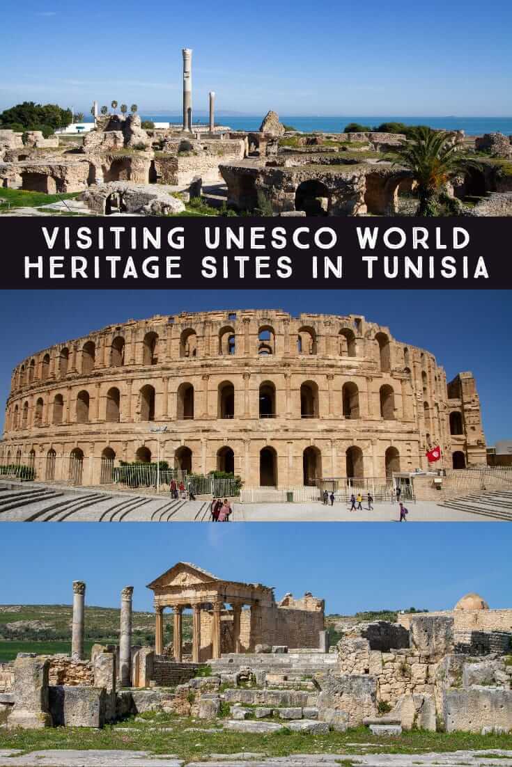 How to visit UNESCO World Heritage Sites in Tunisia independently on public transport #travel #culture #history