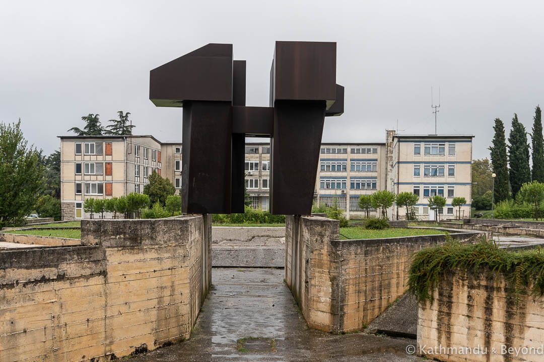 Monument to the Miner Fighters Labin Croatia