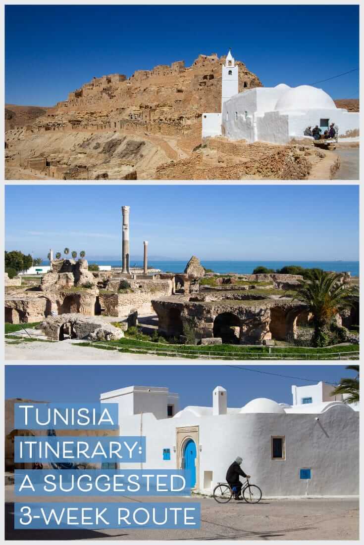 Tunisia itinerary - A suggested three week Tunisia itinerary backpackers and independent travellers #travel #NorthAfrica #planning #traveltips #traveller