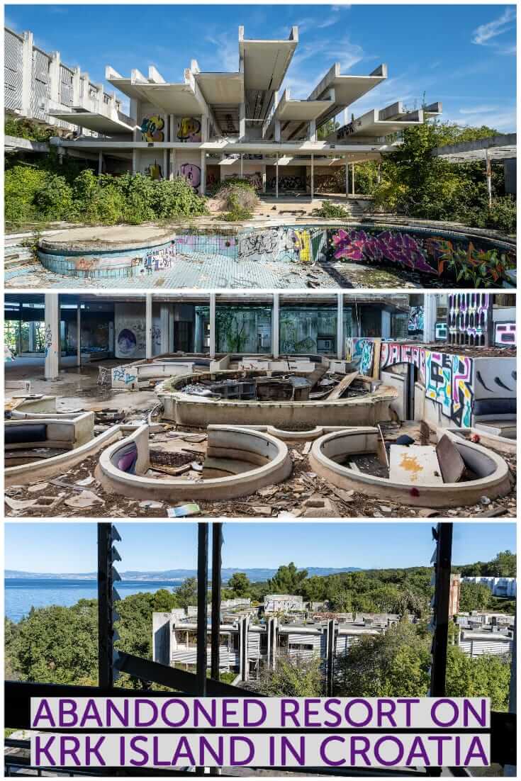 Abandoned Croatia - Visiting the Haludovo Palace Hotel on Krk Island. Also known as the Penthouse Adriatic Club #urbex #Europe #Balkans #urbandecay #formerYugoslavia