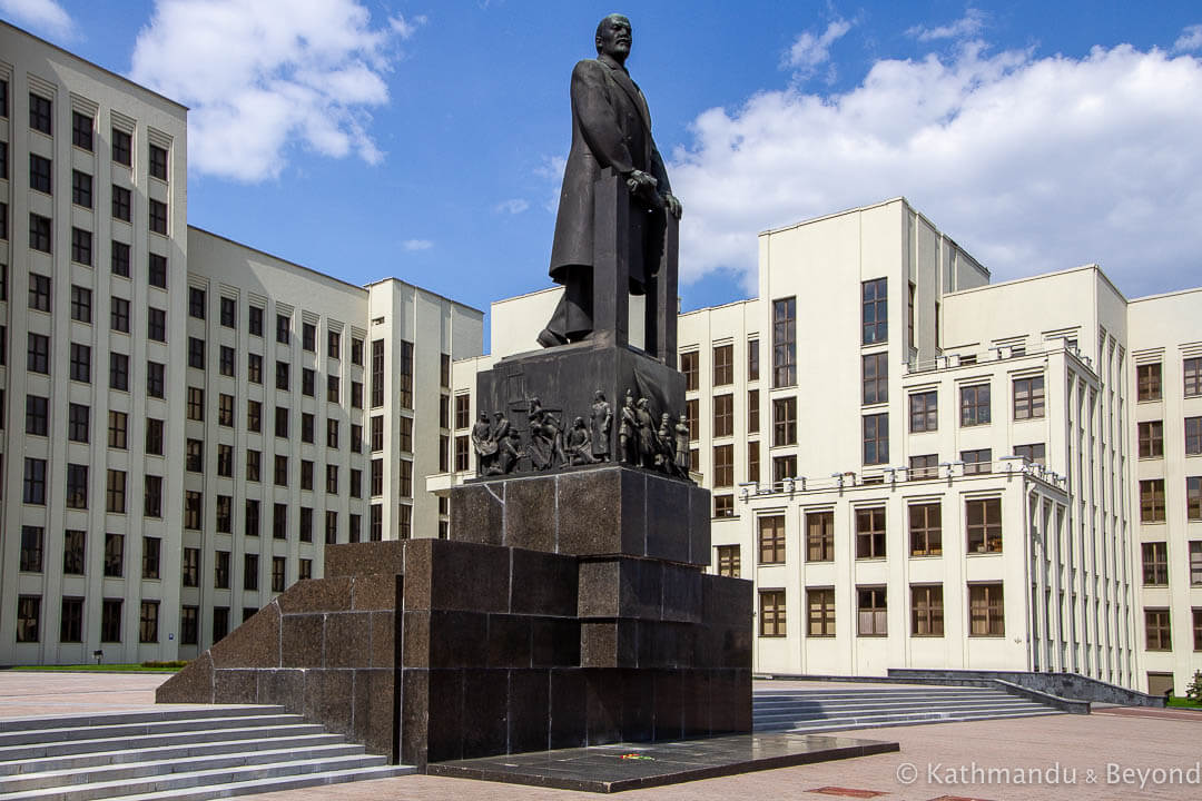 Belarusian Government Building Independence (Nezalezhnastsi) Square Minsk Belarus-1-2