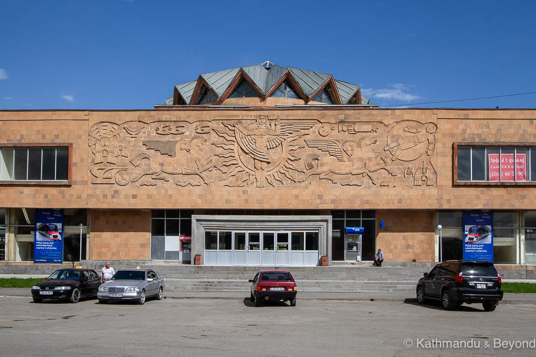 Gyumri Railway Station in Gyumri, Armenia | Modernist | Soviet architecture | former USSR