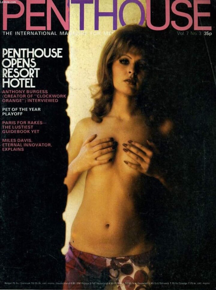 Haludovo feature Penthouse magazine cover Vol.7, No.3 June 1972