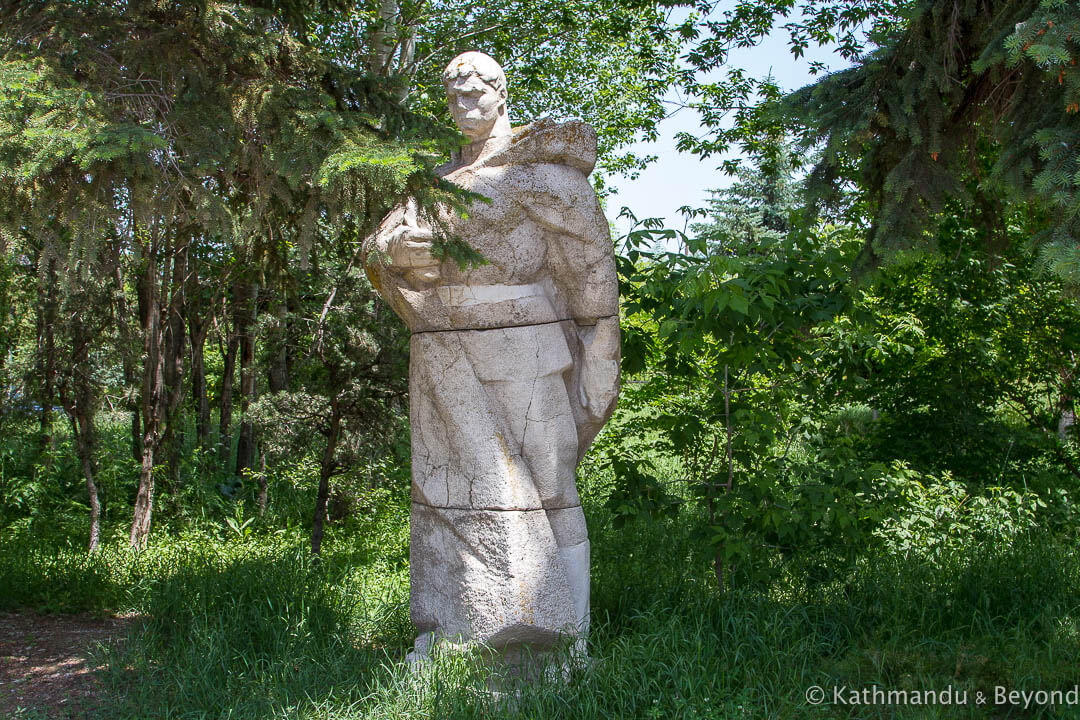 Mother Armenia statue Gyumri Armenia