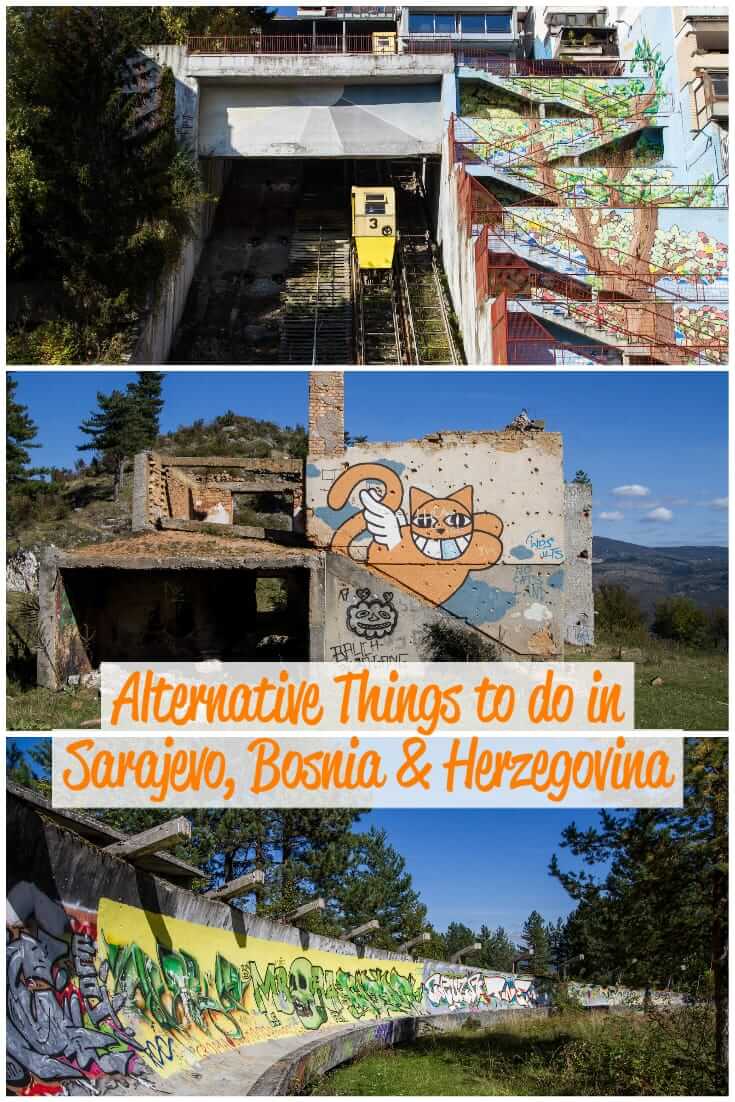 Alternative things to do in Sarajevo, Bosnia and Herzegovina, with a map of locations. A guide to unusual and Off-the-Beaten-Path places to see in Sarajevo #travel #Balkans #trlt #Europe