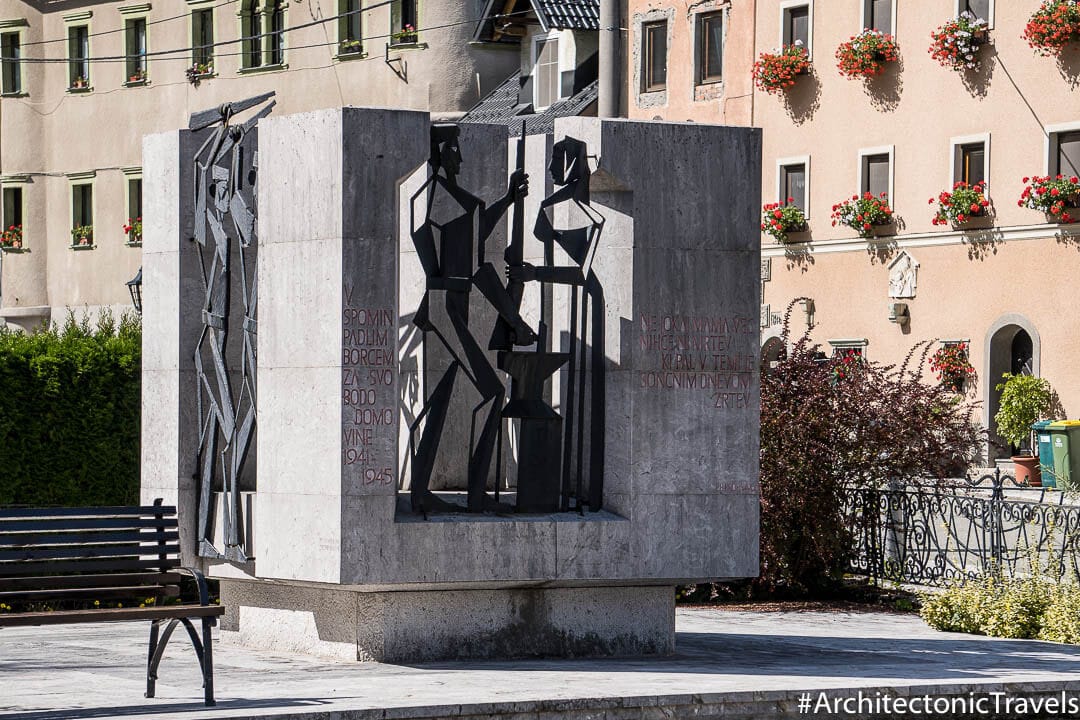 Monument to the Fallen Fighters of Kropa Kropa Slovenia