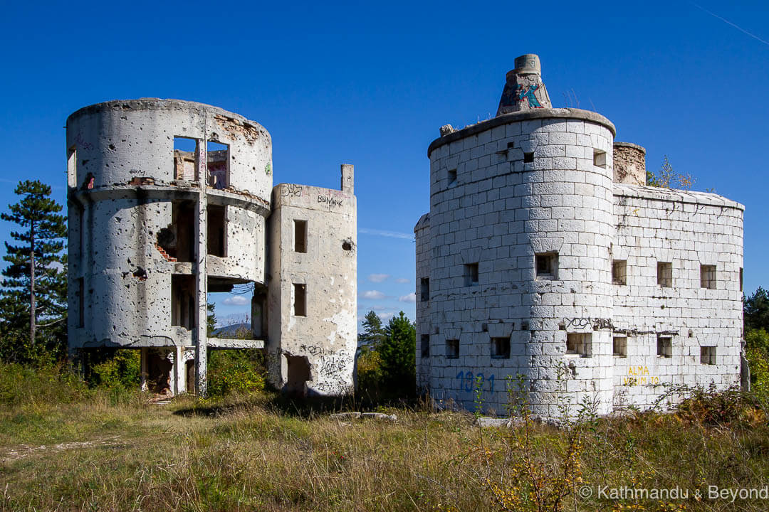 Čolina Kapa Astronomical Observatory (Bistrik Tower) in Sarajevo, Bosnia and Herzegovina | Abandoned | former Yugoslavia