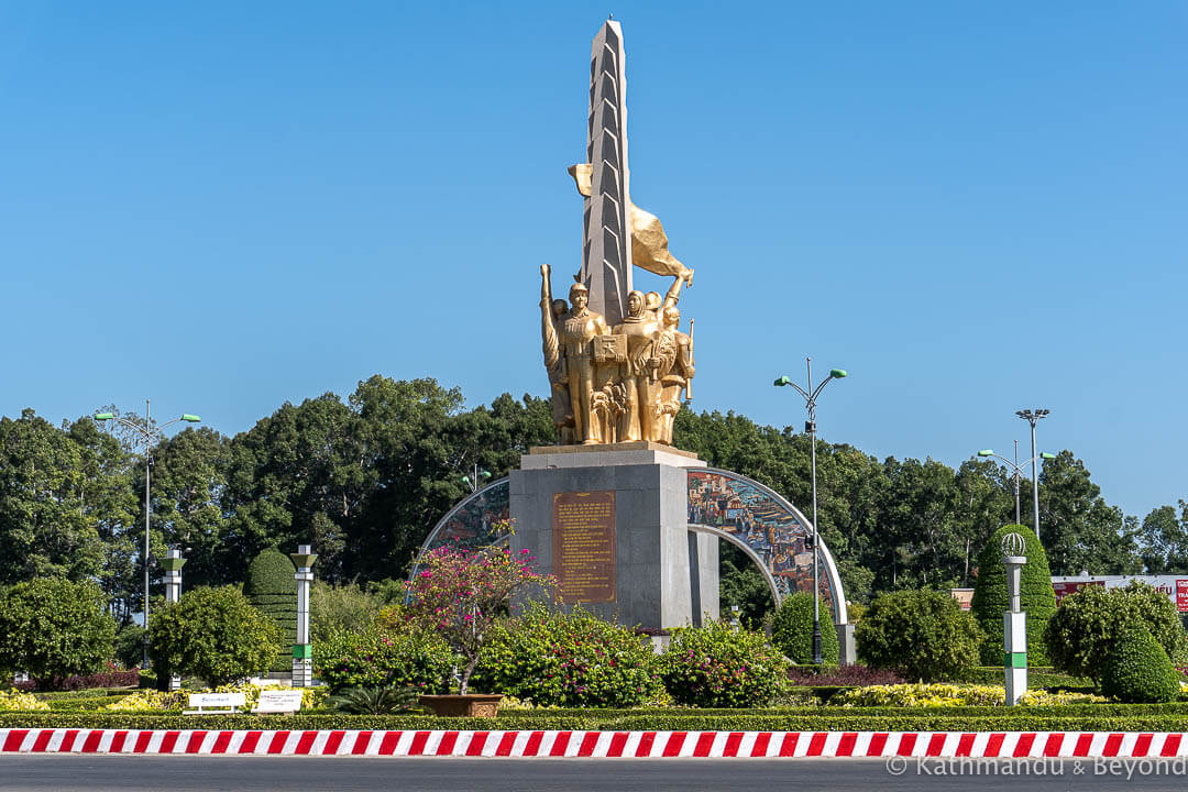 Monument to the People of Victory (North Vietnam Victory Memorial) Tra Vinh Vietnam-18