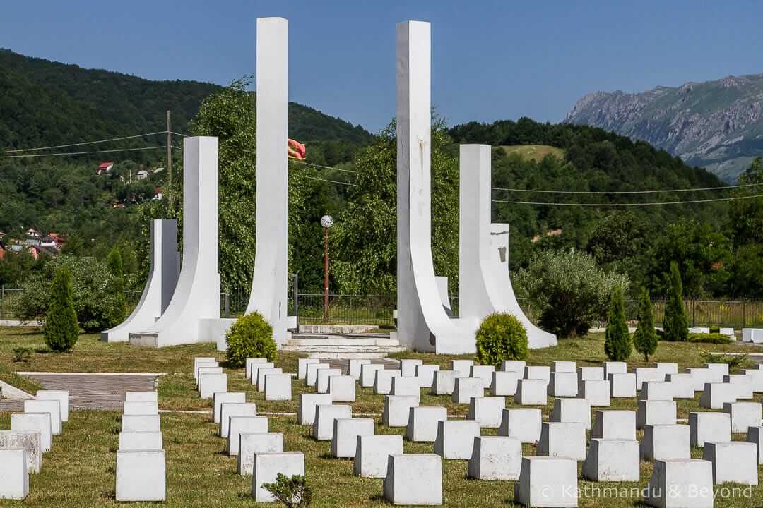 Partisan Memorial Cemetery Breza Kolasin Montenegro