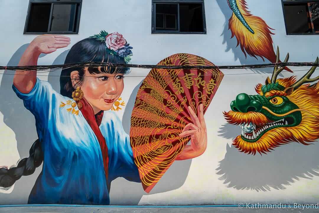 Talad Noi street art, Bangkok, Thailand