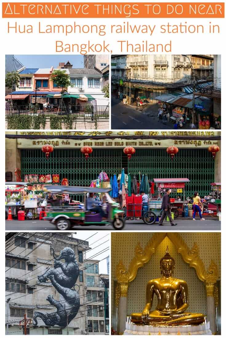 Alternative Bangkok. Things to do near Hua Lamphong train station in Bangkok, Thailand. A guide to getting off the beaten path in Bangkok #travel #Asia #SEAsia