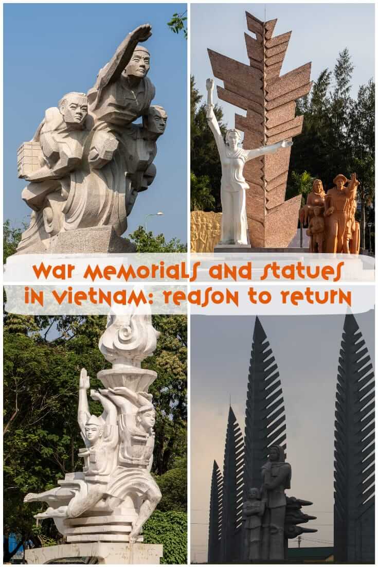 War Memorials and Statues in Vietnam - A reason to return #sculptures #monuments #travel #SEAsia