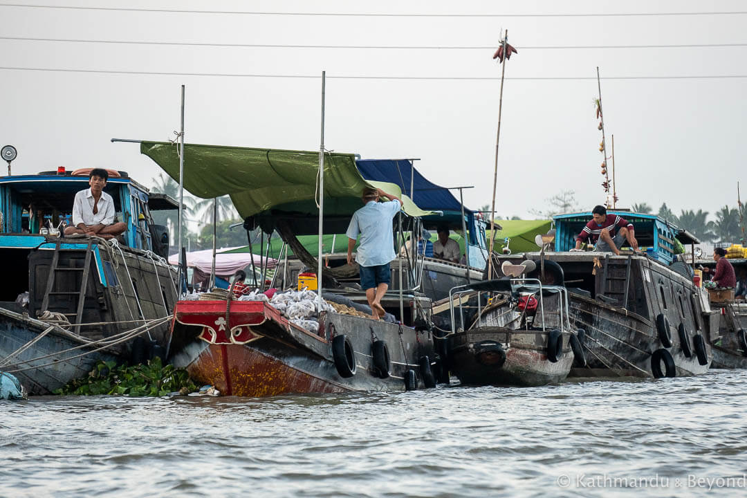 Cai Rang floating market Can Tho Vietnam-10