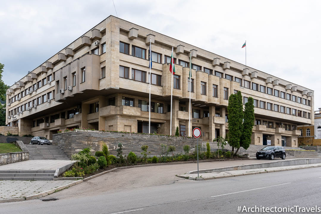 Municipality Hall (former Communist Party House) Shumen Bulgaria