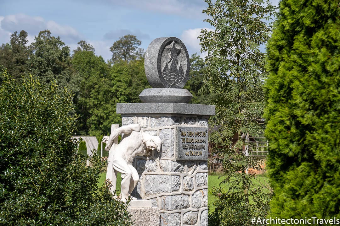 Monument to the Hostages of the National Liberation War (NOB) in Sencur Slovenia