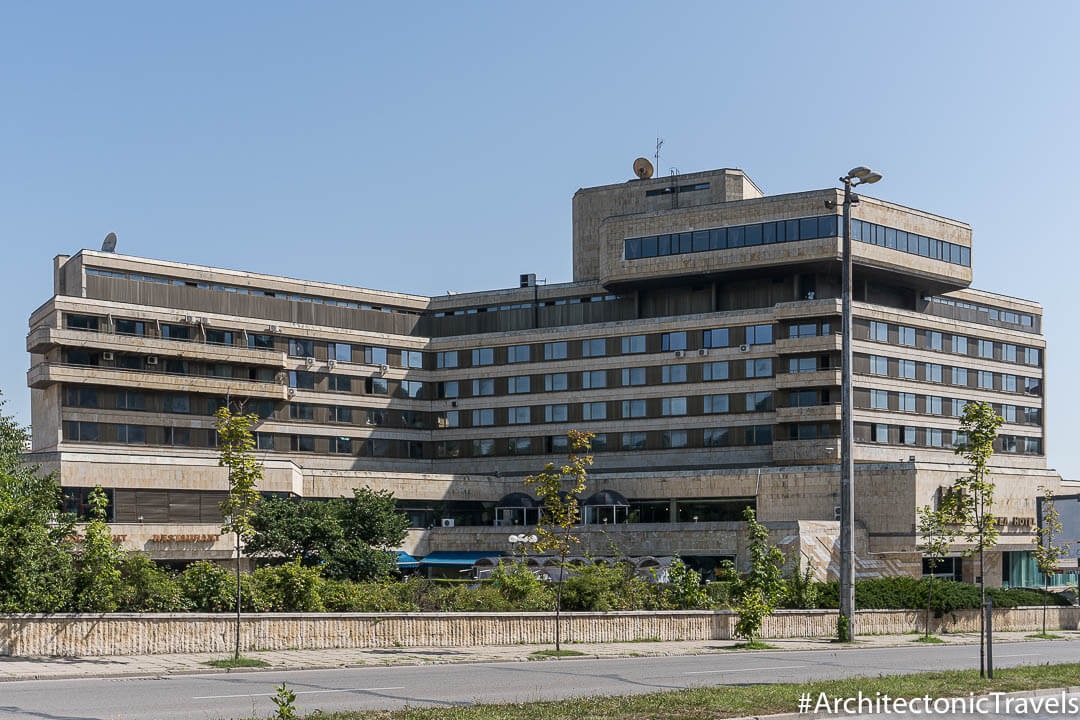 Shumen Grand Hotel in Shumen, Bulgaria | Modernist | Socialist architecture | former Eastern Bloc