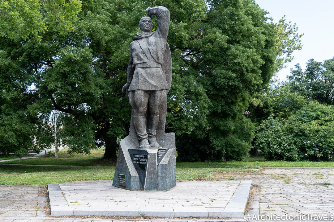 Monument to General Major Tsvetko Radon Kran Bulgaria