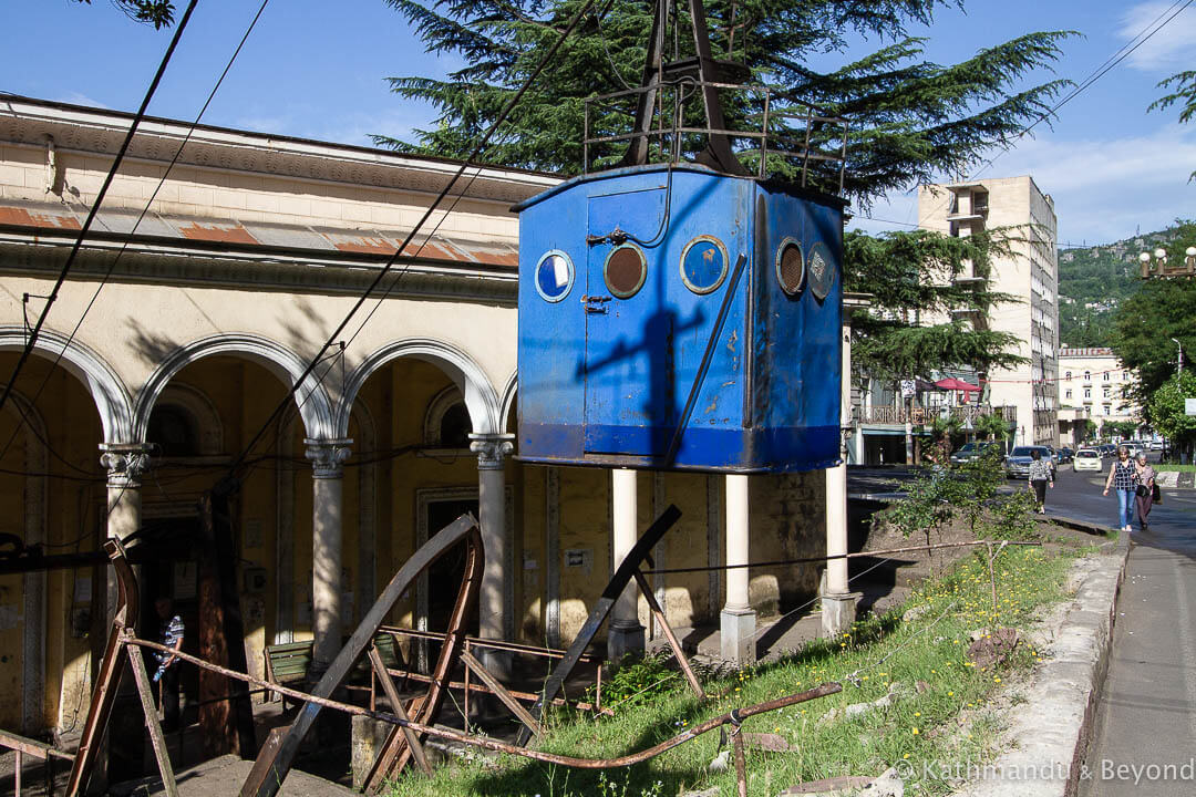 Cable Car Station Chiatura Georgia-11